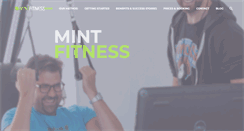 Desktop Screenshot of mint-fitness.co.uk